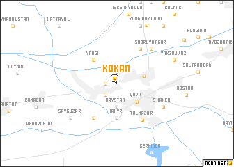 map of Kokan