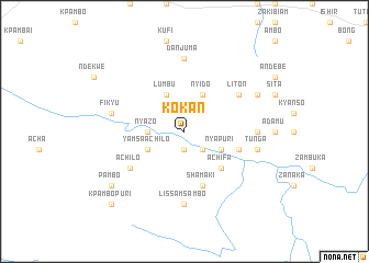 map of Kokan