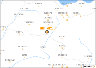 map of Kokarsu