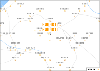 map of Kokarti