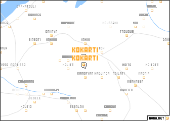 map of Kokarti