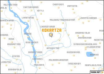 map of Kokártza