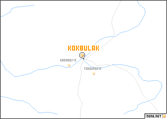 map of Kokbulak
