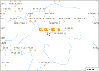 map of Kokchaung