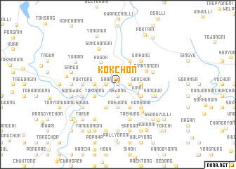 map of Kokch\