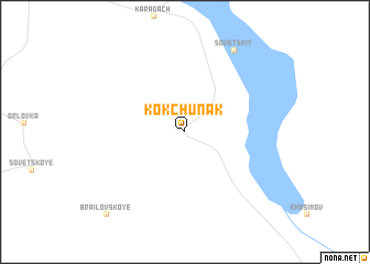 map of Kokchunak