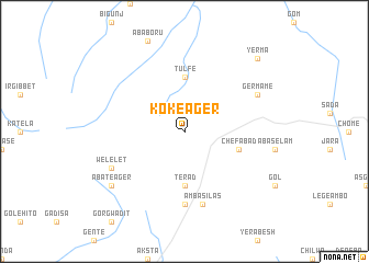 map of Kokē Āger