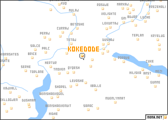 map of Kokëdodë