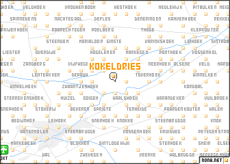 map of Kokeldries