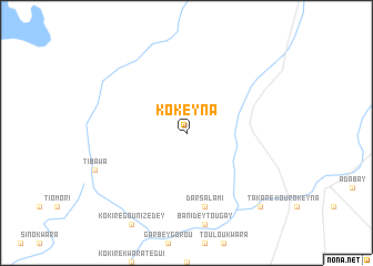 map of Ko Keyna