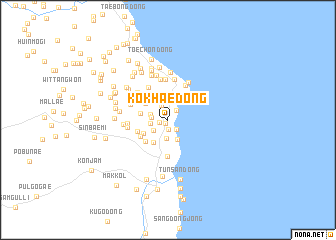 map of Kokhae-dong