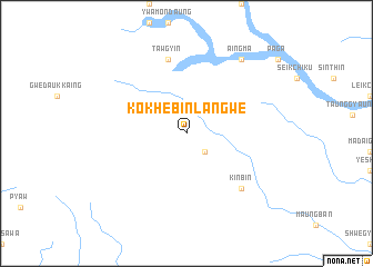 map of Kokhèbinlangwe