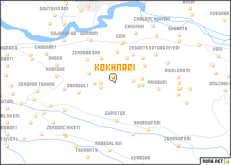 map of Kokhnari