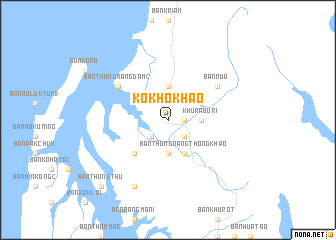 map of Ko Kho Khao