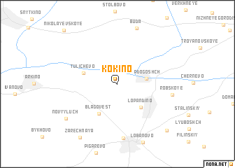 map of Kokino