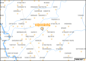 map of Kokkaing