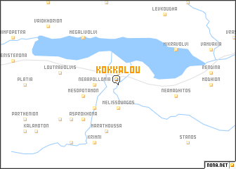 map of Kokkaloú