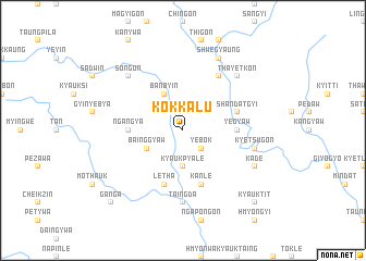 map of Kokkalu