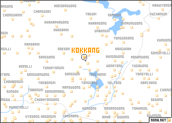 map of Kokkang