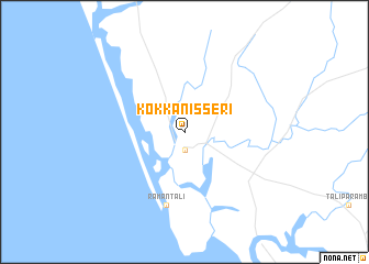 map of Kokkānisseri