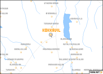 map of Kokkavil
