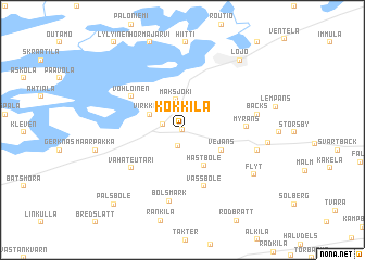 map of Kokkila