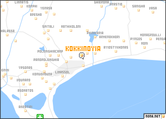 map of Kokkinoyia