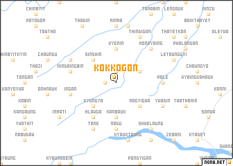 map of Kokkogon