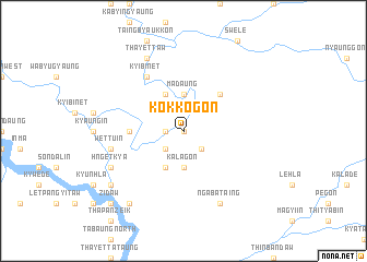 map of Kokkogon