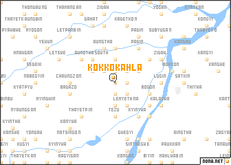 map of Kokkokahla