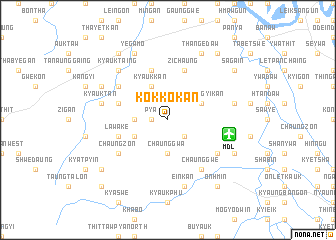 map of Kokkokan