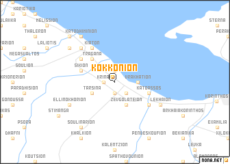 map of Kokkónion