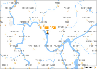 map of Kokkosu