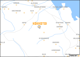 map of Kokkotoí