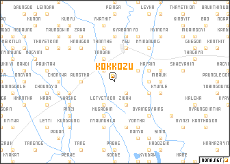 map of Kokkozu