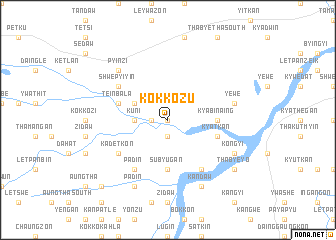 map of Kokkozu