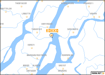 map of Kokko