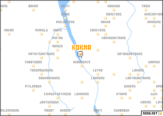 map of Kokma