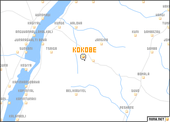 map of Kokobe