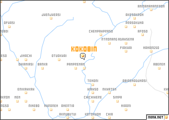 map of Kokobin
