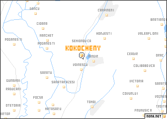 map of (( Kokocheny ))