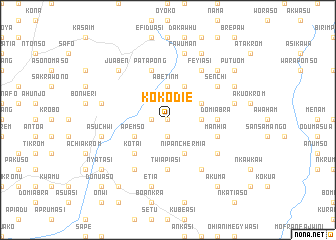 map of Kokodie