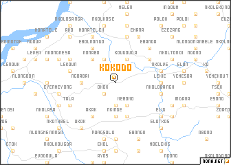 map of Kokodo