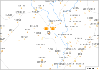 map of Kokoko