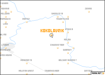 map of Kokolavrik