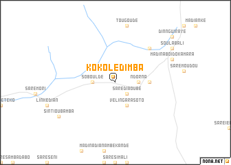 map of Kokolé Dimba