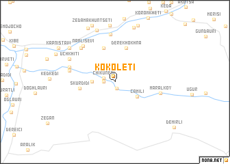 map of Kʼokʼoletʼi