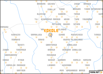 map of Kokole