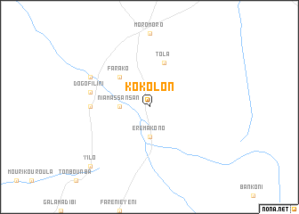 map of Kokolon