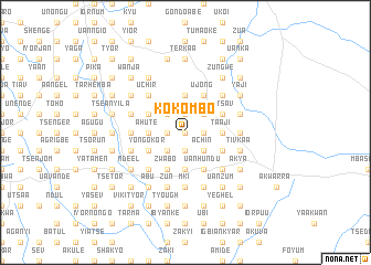 map of Kokombo